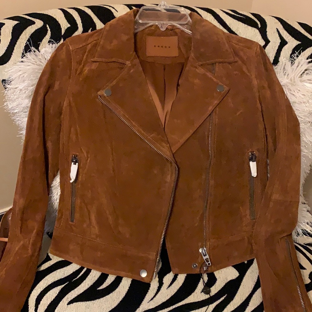 BlankNYC suede jacket. Brand new with tags. Size small